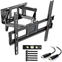 PERLESMITH Soporte de Pared para televisor de 32 a 55 Pulgadas (inclinable- Giratorio- para televisores Planos o…